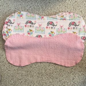 Handmade burp cloths